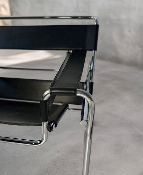Image 1 of Coppia di sedie Wassily vintage di Marcel Breuer