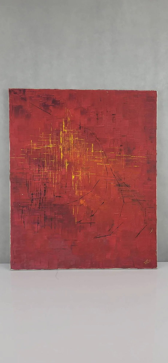 Pittura astratta / Xavier Descamps – Dipinti e disegni, Canvas, Abstract (photo 6 of 6)