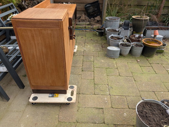 Image 1 of Art Deco, Hague School sideboard, Amsterdam School display cabinet