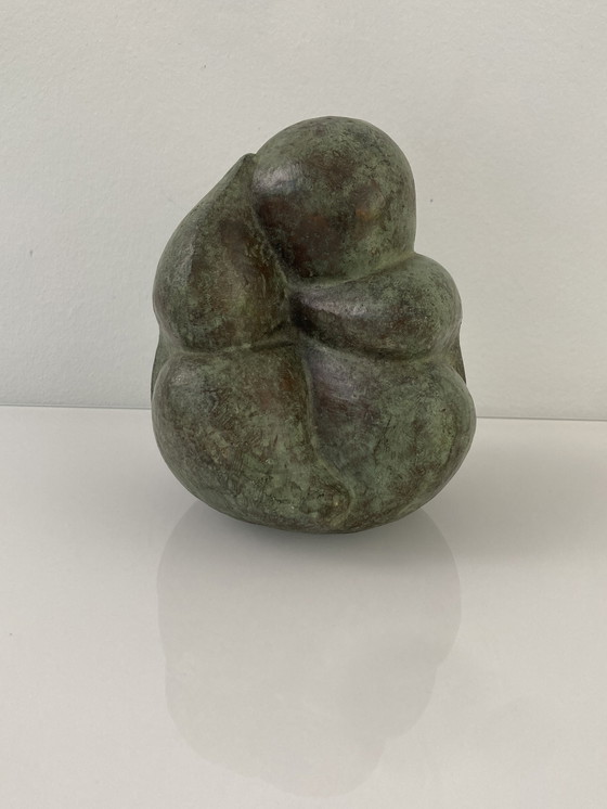 Image 1 of Figurine en bronze d'une figure primitive