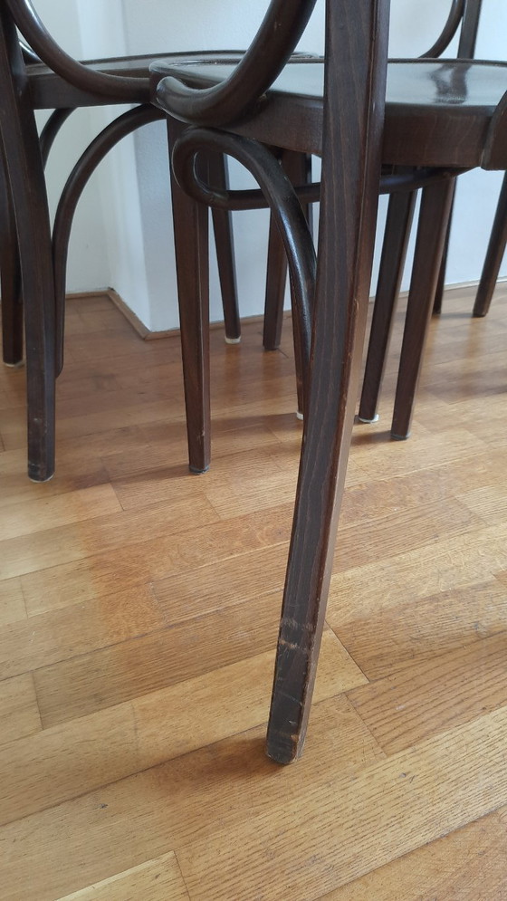 Image 1 of 4x Thonet, variante n.º 24, '70, fabricado en Rumania