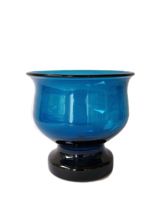 Image 1 of Kosta Boda - Bowl from the "Basun / Blå Serien" by Bertil Vallien