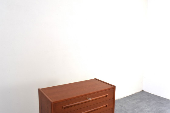 Image 1 of Mid-Century Danish Teak Chest of Drawers, 1960s
