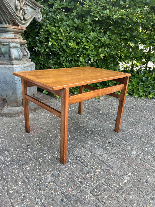 Table d'appoint vintage en teck, design danois des années 1970