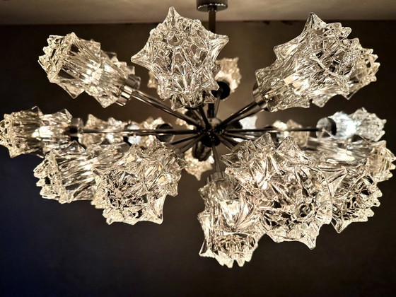 Vintage Richard Essig Spoetnik Lamp – Hanglampen, Glass, Metal (photo 17 of 18)