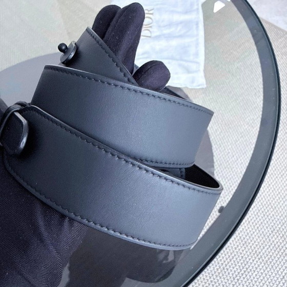 Image 1 of DIOR LADY SMALL MYABC FLAP - PELLE DI VITELLO CANNAGE CON FERRAMENTA NERA
