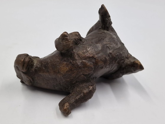 Image 1 of Kleine Bronzeskulptur eines Pferdes, Arthur Spronken?