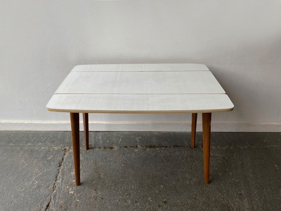 Image 1 of Ausziehbarer Klapptisch aus den 1960er Jahren (Mid-Century-Stil)