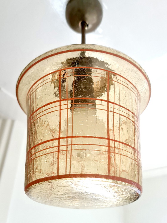 Image 1 of Artdeco - Lampe suspendue - Années 30 - France