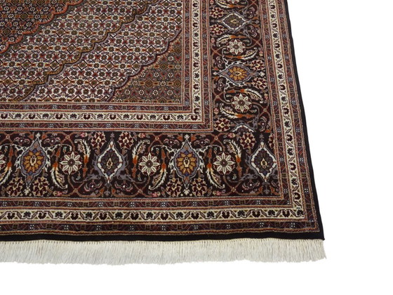 Image 1 of Tabriz Mahi - 350 x 249 cm - Wolle und Seide auf Baumwolle - Handgeknüpft