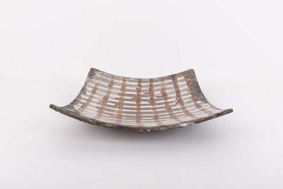 Image 1 of Sculptural ceramic dish plate, Sicily