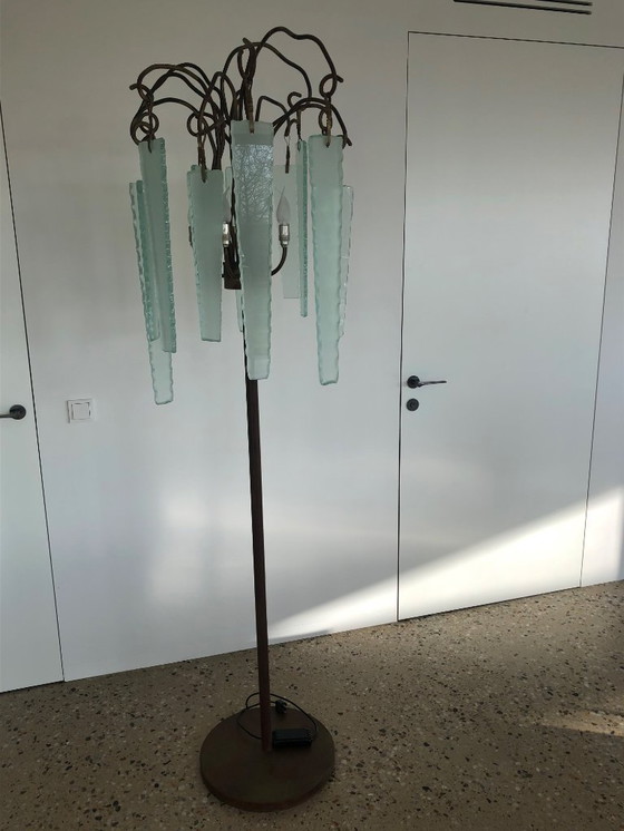 Image 1 of Vloerlamp Brand van Egmond Behind the frosted glass