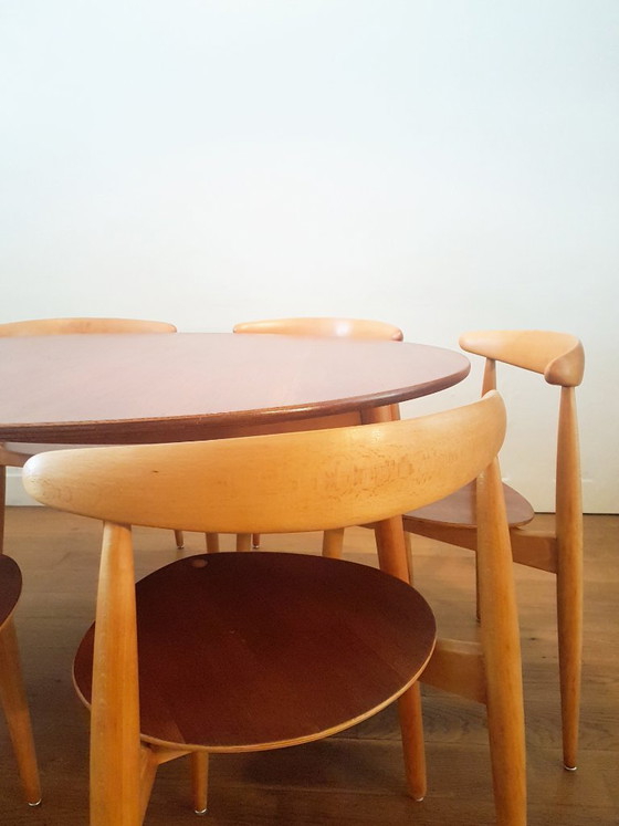 Image 1 of Dining room set by Hans J. Wegner for Fritz Hansen
