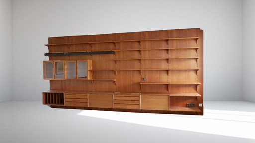 Poul Cadovius wandkast Royal Shelf System Opbergsysteem