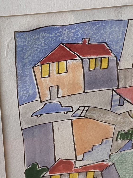 Image 1 of Un dipinto unico e originale di Paul Fickinger