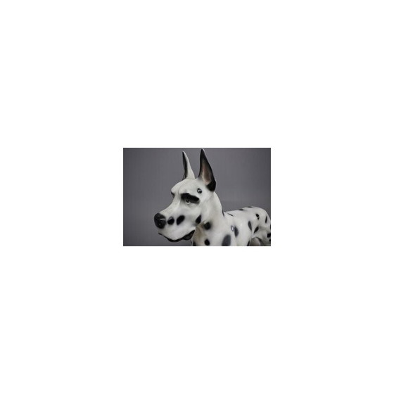 Image 1 of Vintage Dalmatian dog in resin, 1970s