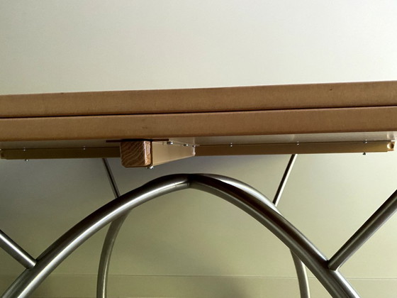 Image 1 of Table (circular side) Design Bob Van den Berghe 1976