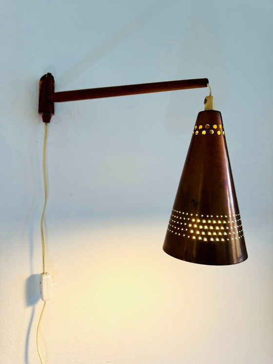 Image 1 of Model S1718 Wall Lamps by Hans-Agne Jakobsson for AB Markaryd, Sweden, 1960s