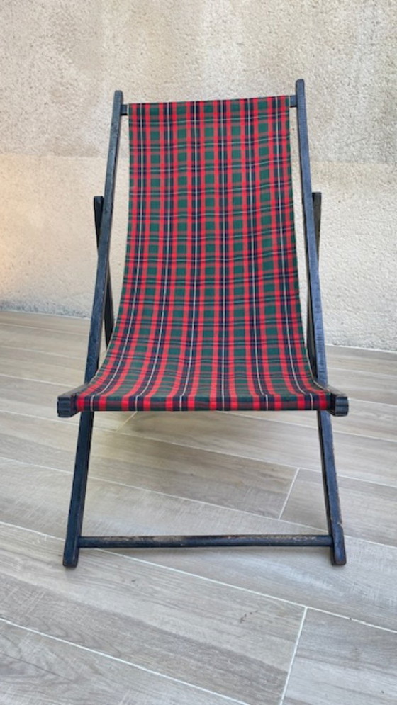 Vintage Canvas Folding Sun Lounger – Sunbed (photo 30 of 35)
