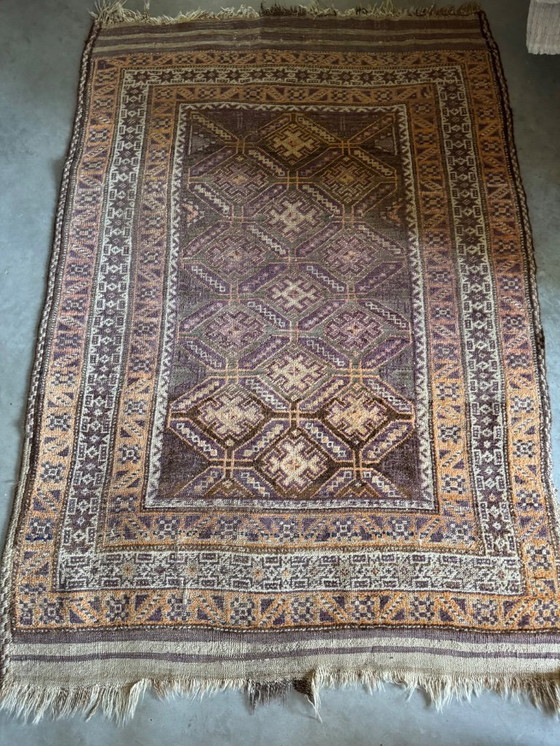 Image 1 of Unique Kelim Persian - Oriental carpet beautiful muted shades