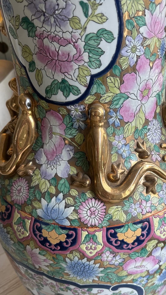 Image 1 of XL Chinese floor vases 