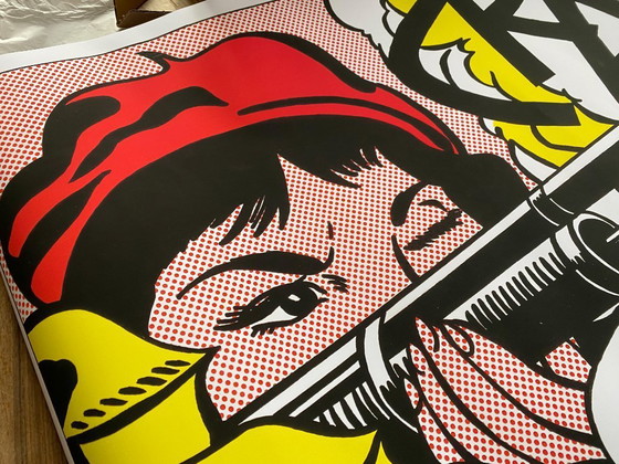 Image 1 of CRACK! von Roy Lichtenstein - 1964 - Poster 100 x 70 cm