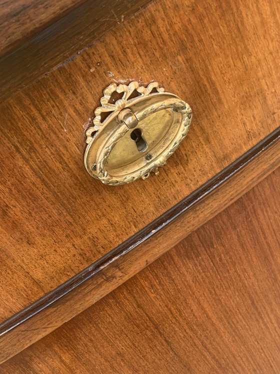 Credenza da cucina Art Nouveau – Credenze con vetrina, Legno, Ottone (photo 7 of 10)
