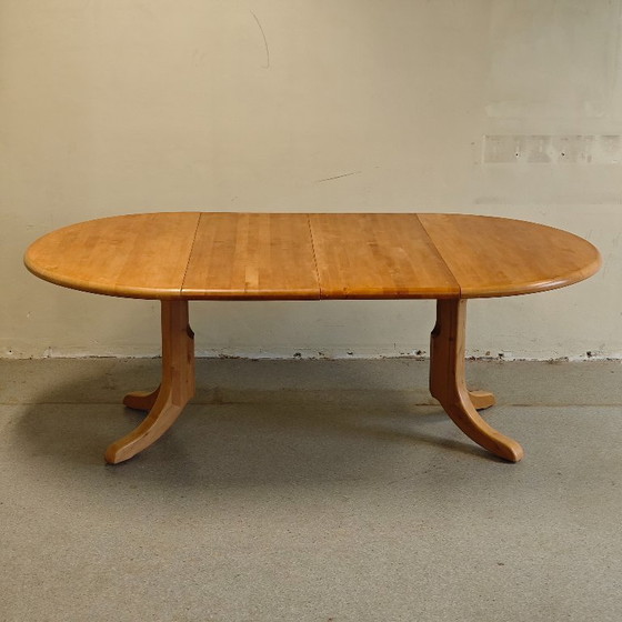 Image 1 of Vintage Rainer Daumiller uitschuif eettafel