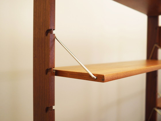 Image 1 of Teak System Bookcase, Norwegian Design, 1960s, Production: Blindheim Mobelfabrikk, Designer: John Texmon & Einar Blindheim