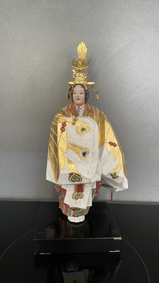 Japanese wooden statue