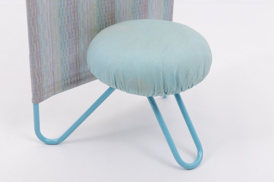 Image 1 of Silla de respaldo alto de diseño italiano, poco común, de Bonaldo, de la década de 1980.