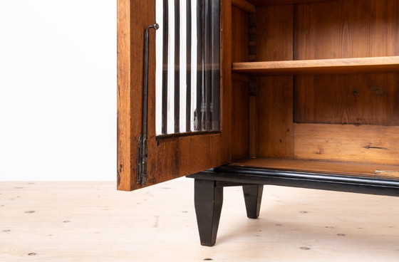 Image 1 of Vetrina nera Biedermeier, Austria, metà del XIX secolo