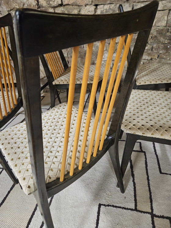 Image 1 of 6 Sprossenstühle Benze Germany 1960