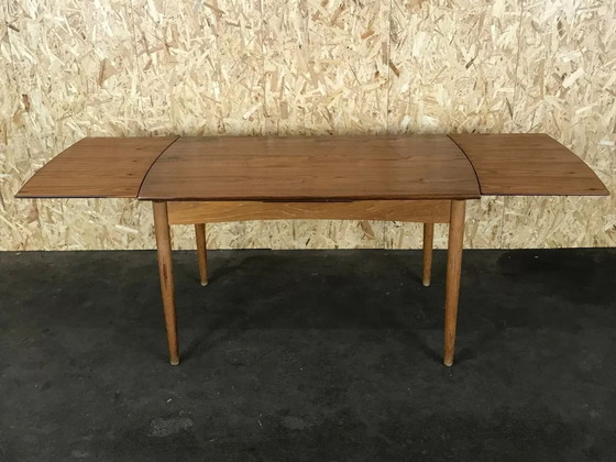 Image 1 of 60s 70s Oak Teak Dining Table Danish Modern Design Denmark 60s