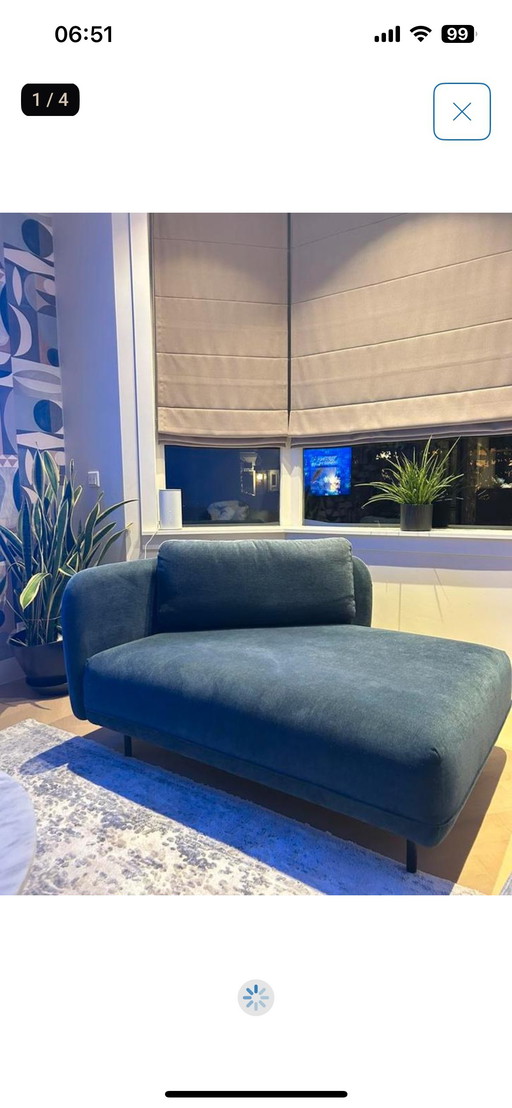  Ellis, chaiselongue module, verplaatsbare arm