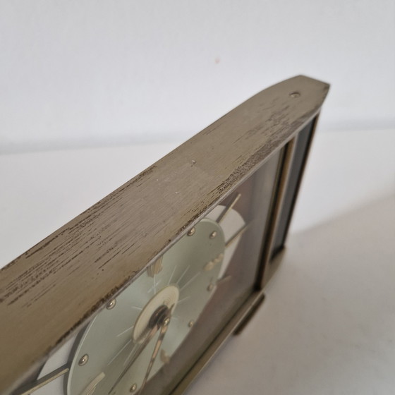 Image 1 of Vintage klok Metamec mantelklok opwindbare klok