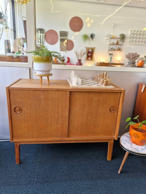 Vintage Cabinet Sliding Doors 70s