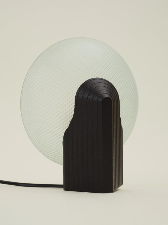 Image 1 of Applique vintage in metallo e vetro LUMI MOD Italia, stile Memphis, circa 1980