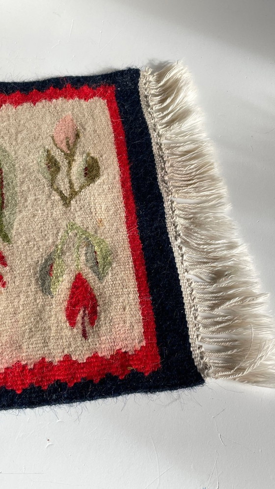 Image 1 of Rollakan Rug, Vintage Tulip Design