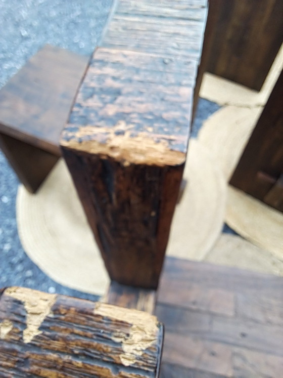 Image 1 of 4 brutalisme stijl stoelen