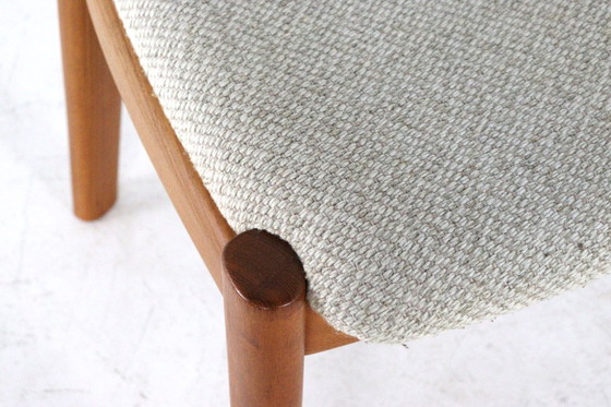 Image 1 of Set di 4 sedie Koefoed Morten in teak vintage 'Horve'