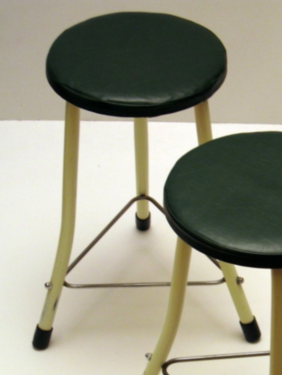 Sgabelli Brabantia in metallo anni Cinquanta (photo 4 of 5)