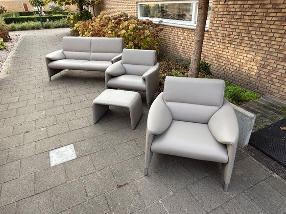 Image 1 of Leolux Felizia 2.5-zits + 2x Poltrona + POUF