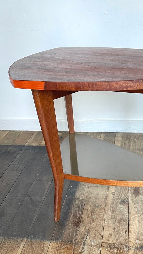 Tripod Coffee Table, 1950s/60s – Plastic, Plexiglass (photo 21 of 34)