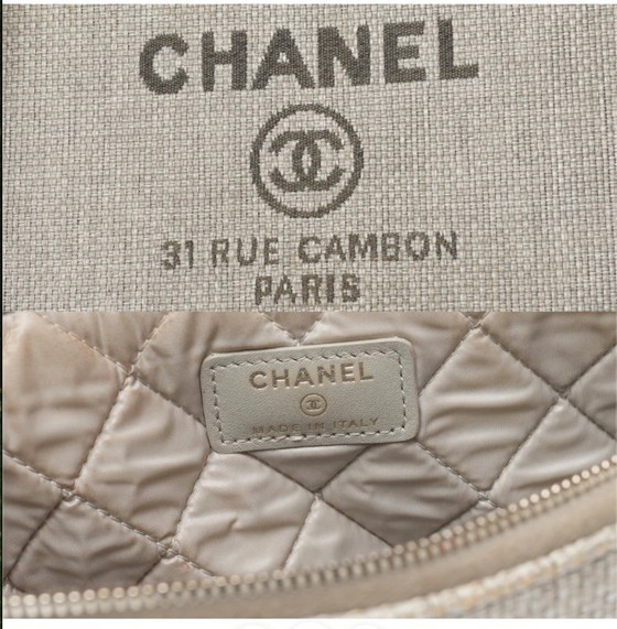 Image 1 of Sac CHANEL en Toile Gris - 103301