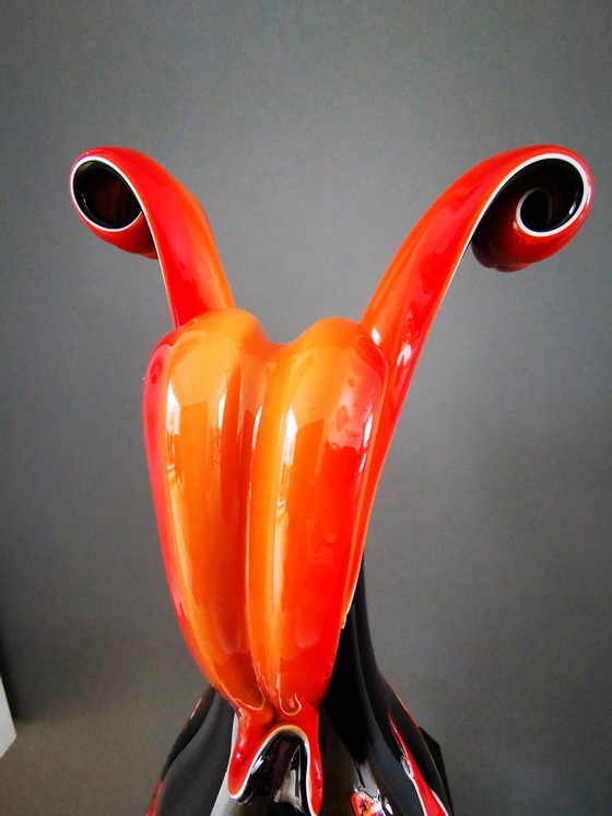 Image 1 of Darius Zarrin, Glaskunstvase
