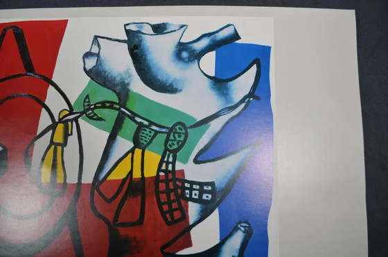 “Leger Farewell New York” Poster - After Fernand Leger ( ) – Paper, Abstract (photo 4 of 12)
