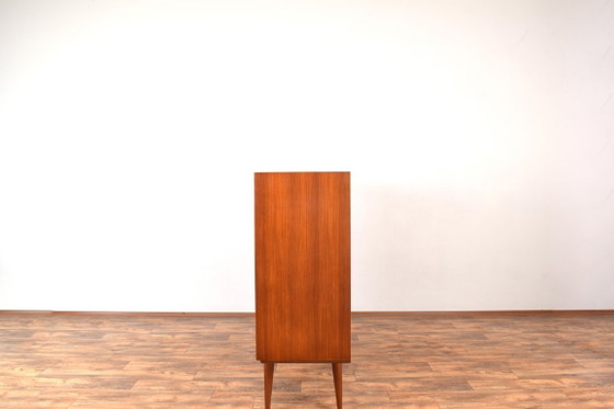 Mid-Century Danish Teak Highboard Model 13 by Gunni Omann for Omann Jun, 1960s. – Sideboard, Wood (photo 8 of 19)