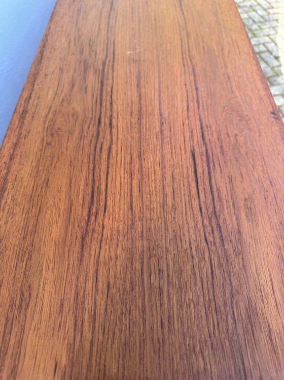 Credenza alta in teak MCM – Credenze alte, Metal, Wood (photo 7 of 8)