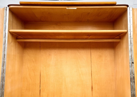 Image 1 of Art Déco Wardrobe by Jindřich Halabala, 1960s, Czechoslovakia